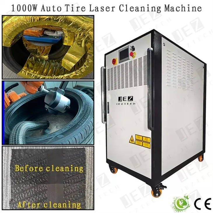 Machine de nettoyage laser pour pneus automatique 1000W